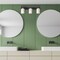 Designers Fountain Prince St. 24in 3-Light Matte Black Modern Indoor Vanity Light with Etched Opal Glass Shades D250M-3B-MB - alternate 2